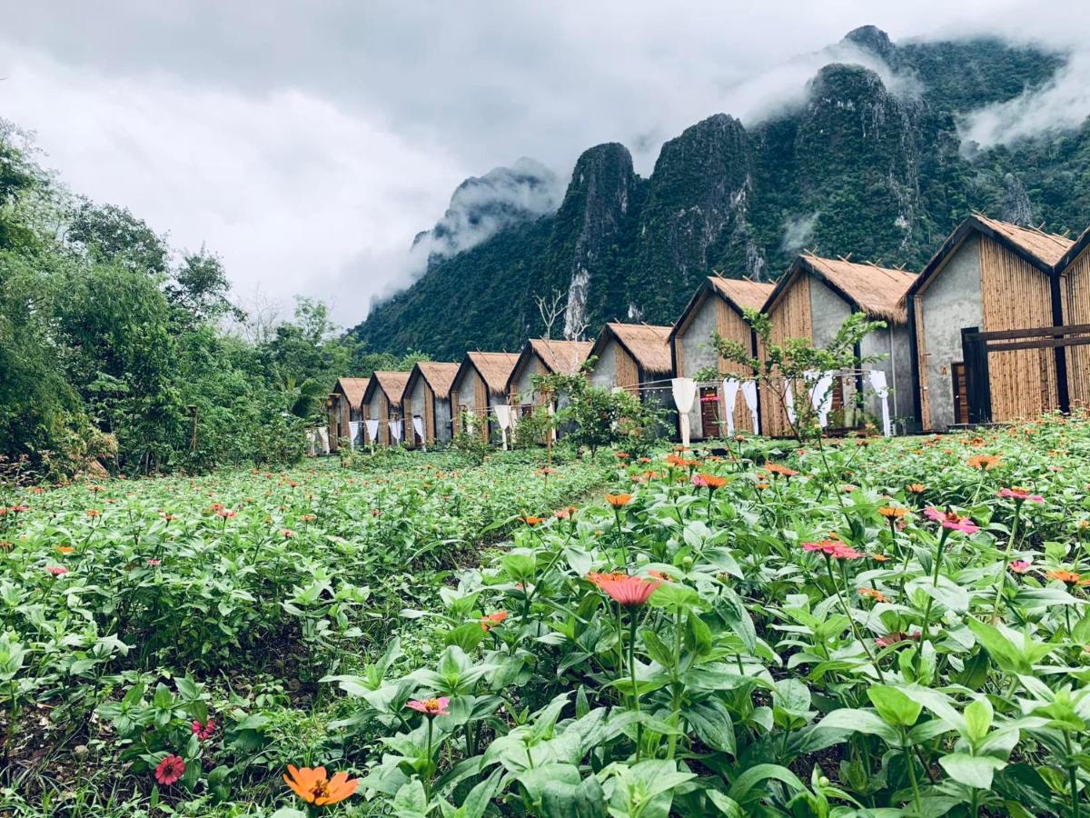 Vangvieng Angsavanh Resort Vang Vieng Esterno foto