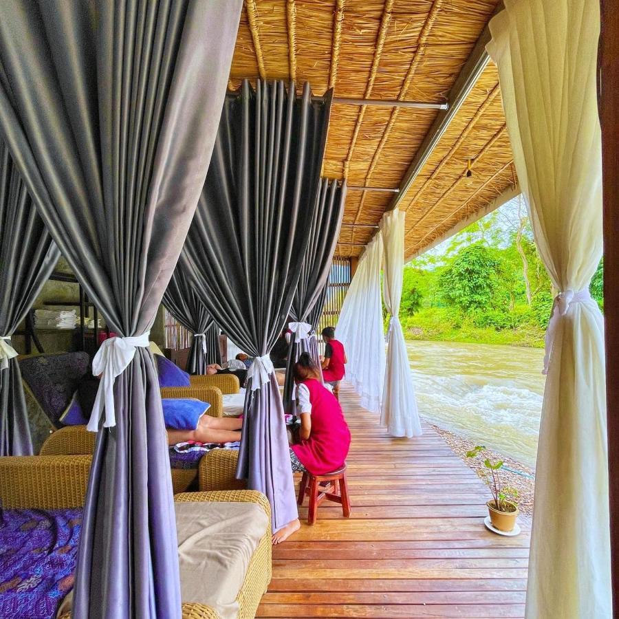 Vangvieng Angsavanh Resort Vang Vieng Esterno foto