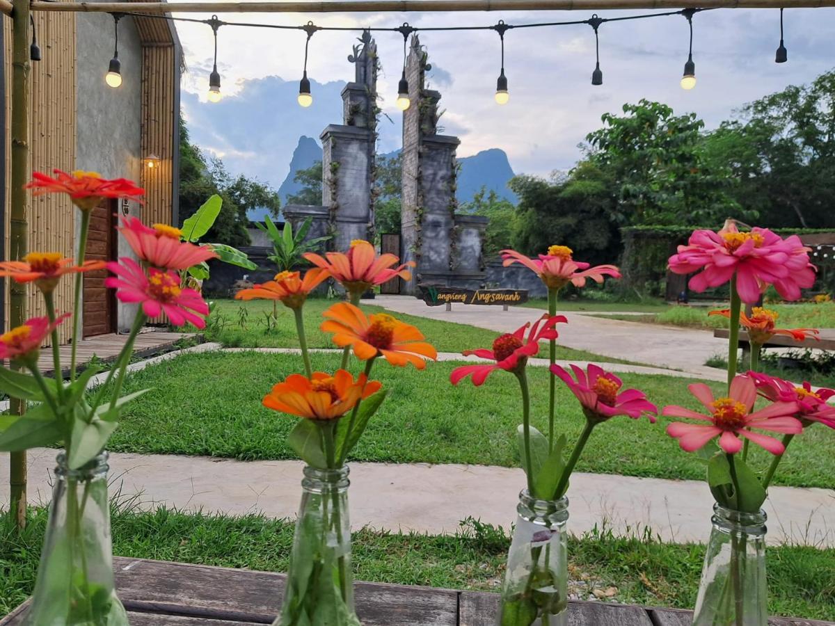 Vangvieng Angsavanh Resort Vang Vieng Esterno foto