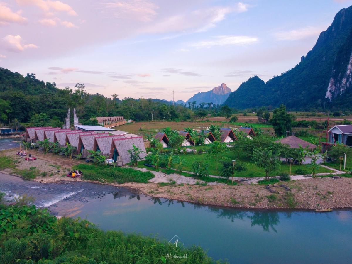 Vangvieng Angsavanh Resort Vang Vieng Esterno foto