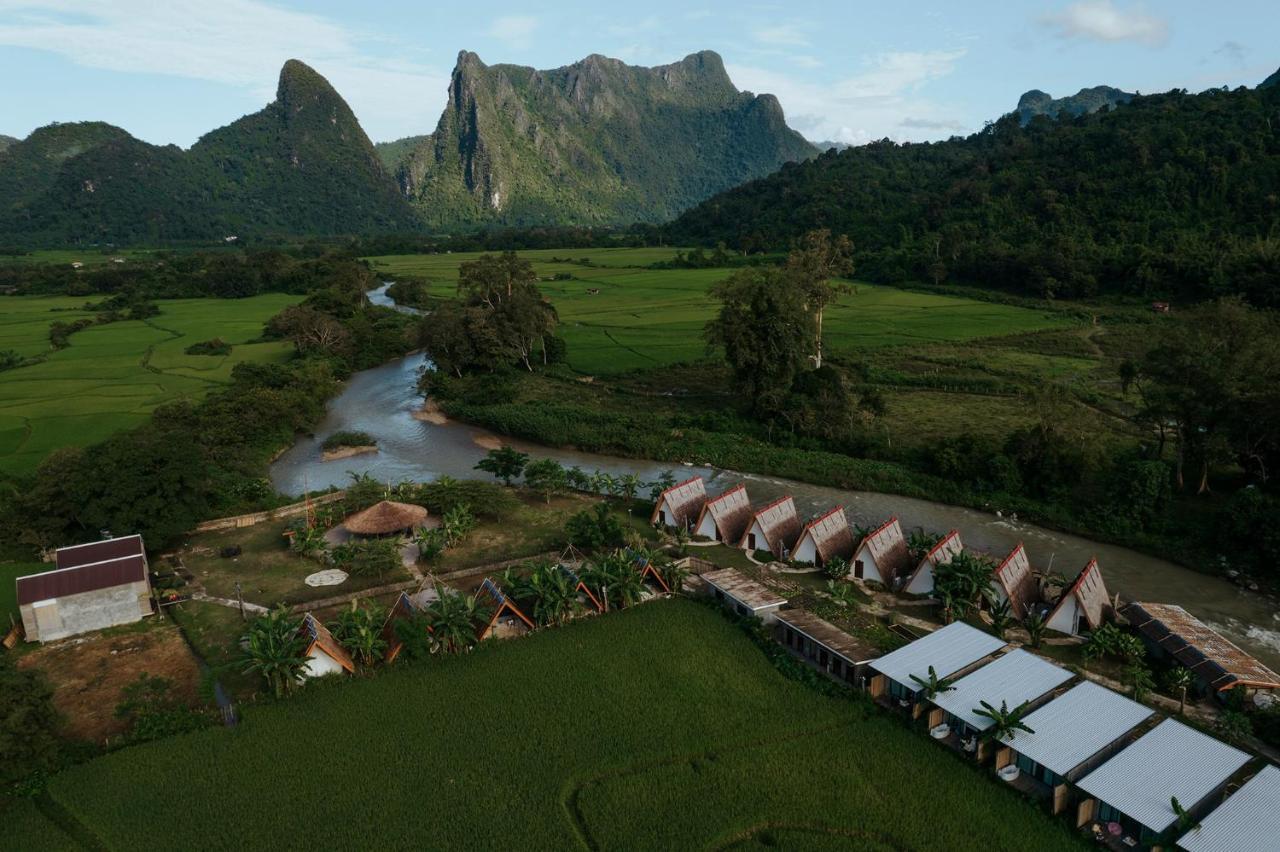 Vangvieng Angsavanh Resort Vang Vieng Esterno foto
