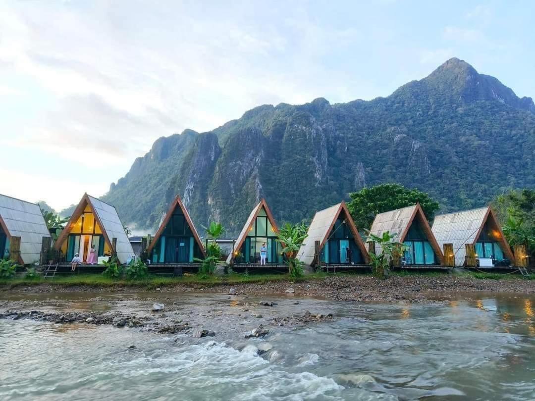 Vangvieng Angsavanh Resort Vang Vieng Esterno foto