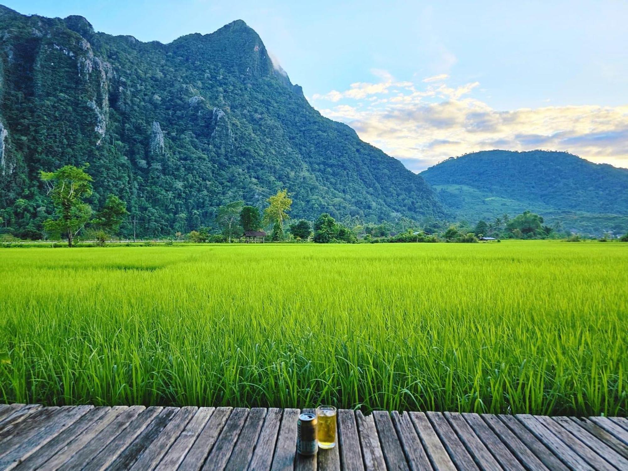 Vangvieng Angsavanh Resort Vang Vieng Esterno foto